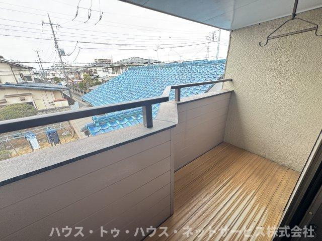 グリーンテラス五香のバルコニー