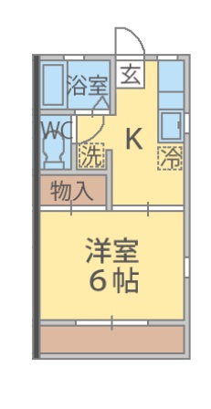 メゾン・ド・ヴァチューの間取り