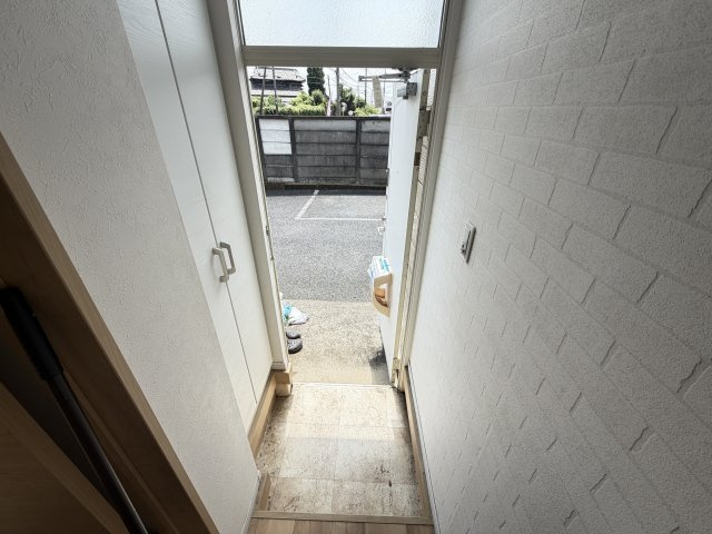 ユーティーハイツの玄関