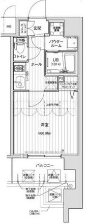 【間取り】 | アドバンス東梅田アクシス