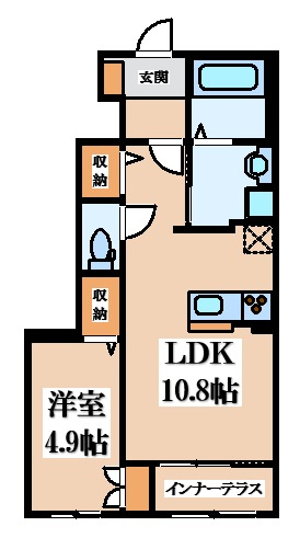 【間取り】 | The NOOK west