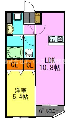 【間取り】 | Chez Plaisant（シェ　プレゾン）　