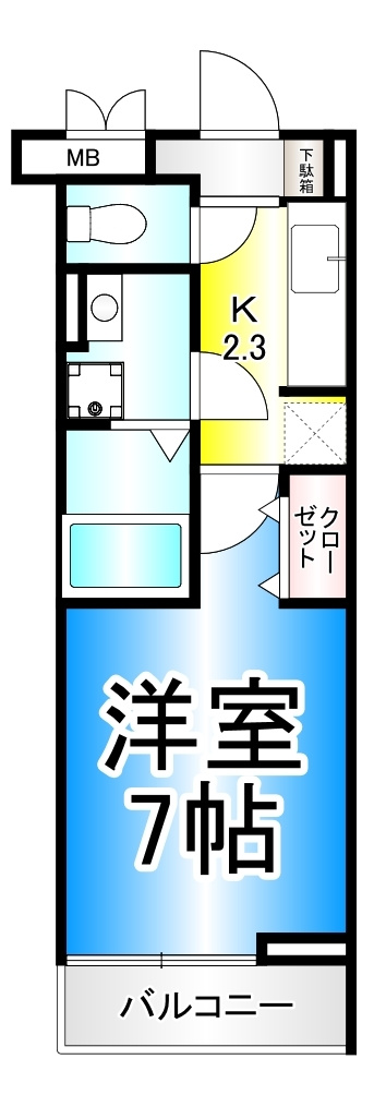 ラフレシールの間取り
