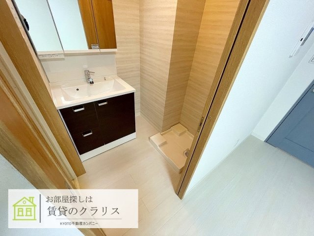 ロータス京都西大路の洗面所
