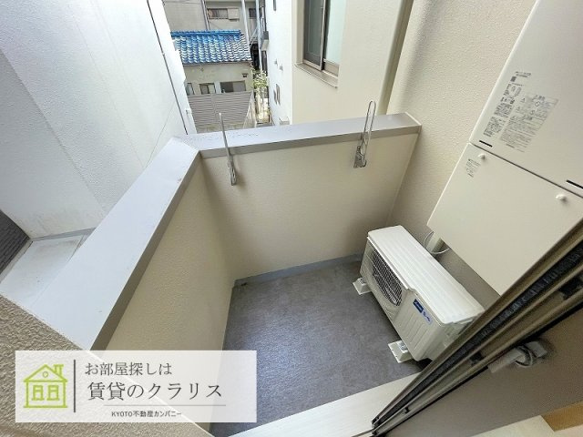 ロータス京都西大路のバルコニー