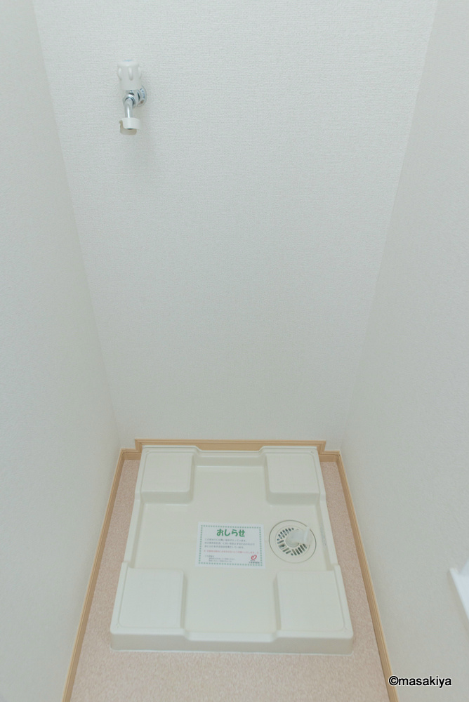 Zenの洗面所|室内洗濯機置き場