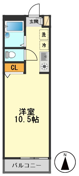 リファイン桜の間取り