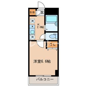 シンフォニー森ヶ崎の間取り
