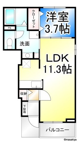 RAM・KOICHIの間取り