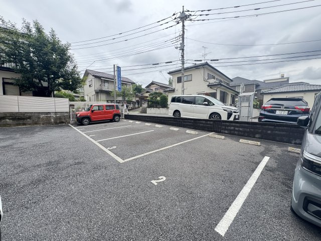 ジヴェルニーの駐車場