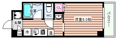 【間取り】 | エルシャ南森町
