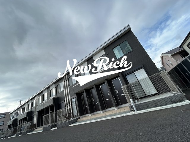 高崎市下中居町のアパートの外観