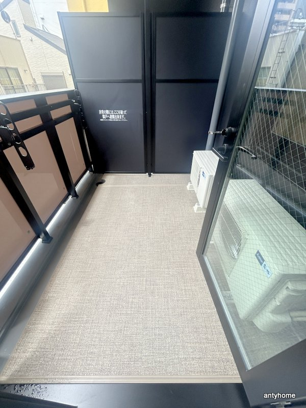 S-RESIDENCE谷町六丁目alo 仲介手数料無料のバルコニー