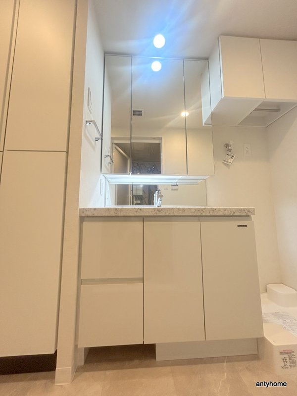 S-RESIDENCE谷町六丁目alo 仲介手数料無料の洗面所