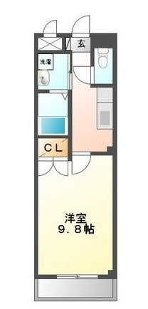 【間取り】 | La forte Okaba | La forte Okaba(GoodHome)