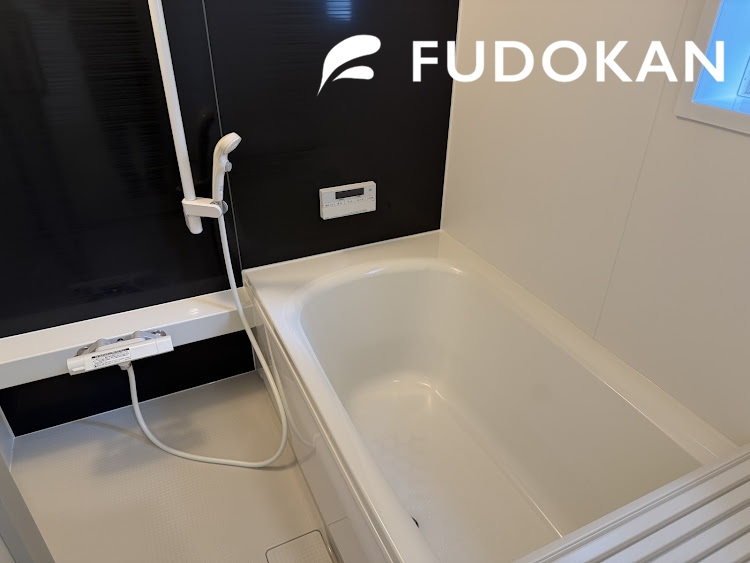 山形市あさひ町第1【新築建売】1号棟の浴室|広々浴室は、ゆったりとくつろいで疲れを癒す空間です。