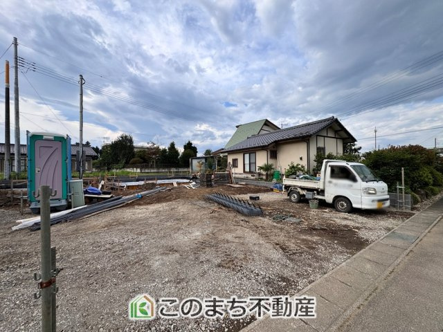 グラファーレ那須塩原市太夫塚の外観|建築中現地写真（同社施工の完成物件・モデルハウスがご見学できます）