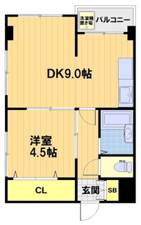 【間取り】 | 田中ハイツ