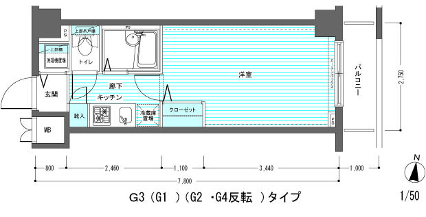 【間取り】 | レジディア多摩川