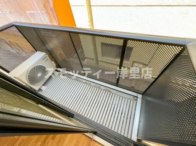 カーサ御崎のバルコニー