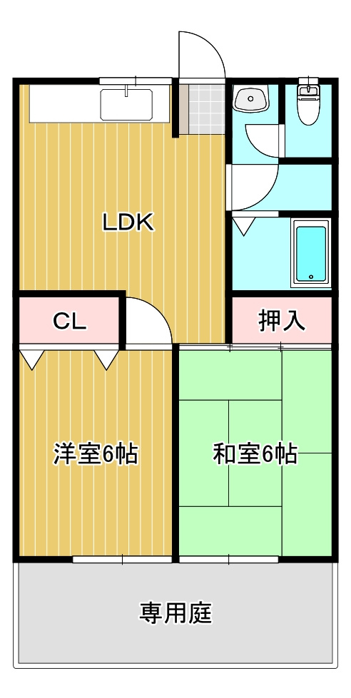 ニューメゾンド茶居夢の間取り