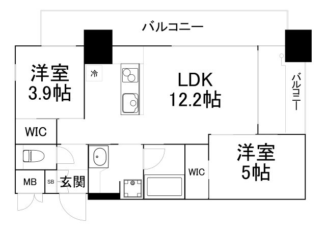 【間取り】 | ノルデンタワー南森町アドバンス