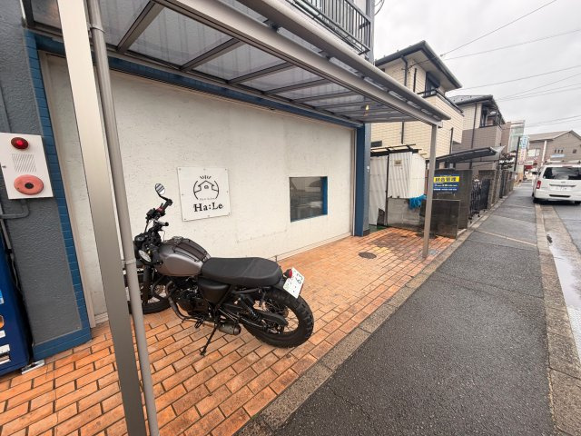 水尾グリーンハイツC棟の駐車場
