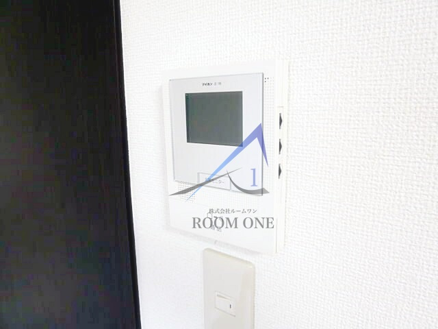 ｓｉｒｏ松戸のセキュリティ|モニター付きインターホンです。