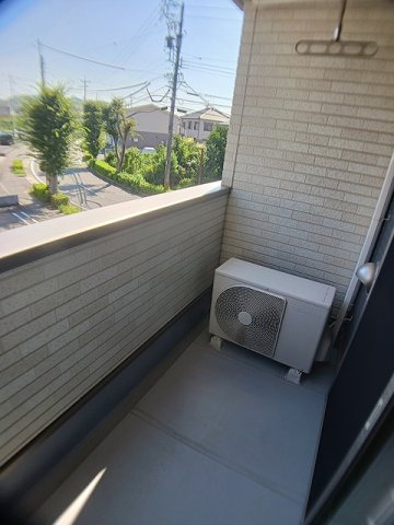 テリアのバルコニー