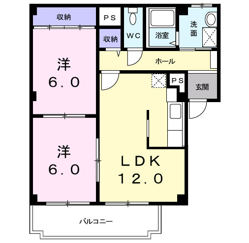 ドエルＫ．Ｓの間取り