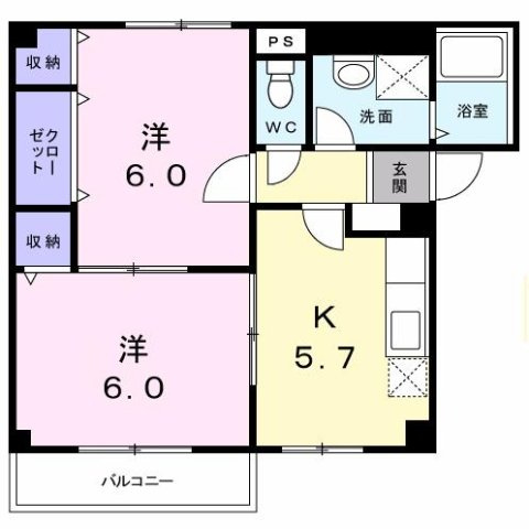 ツール　宮地の間取り