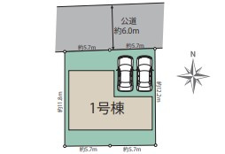 【区画図】 | ブルーミングガーデン天理市川原城町 | 区画図
