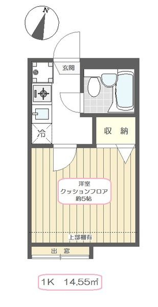 サンアベニューAの間取り