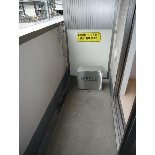ヴィルヌーブ蔵前のバルコニー