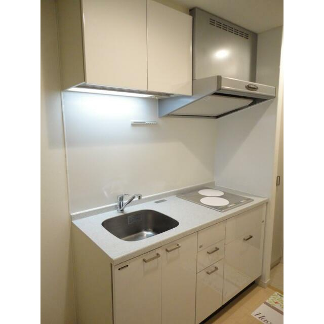 ヴィルヌーブ蔵前のキッチン|同建物反転間取り仕様