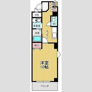 本州ビルⅢの間取り