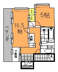 サンヒルズテラスハウスA号棟(オーナーチェンジ)の間取り