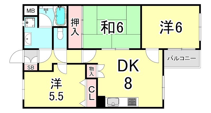 SEPIA西宮北口の間取り