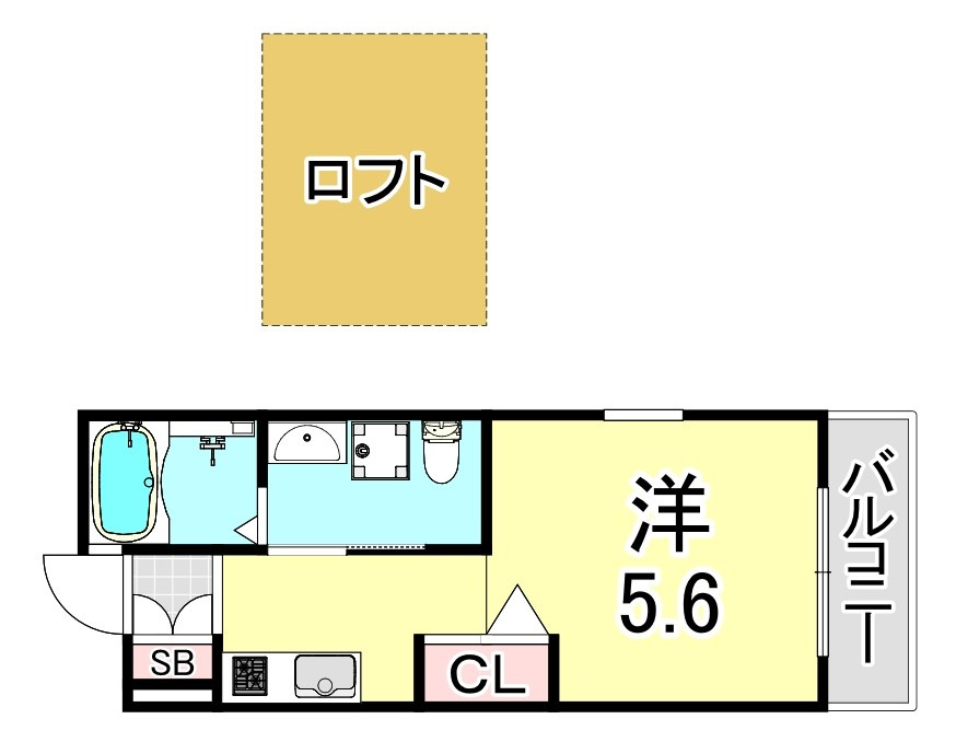 ヴィアノ須磨コルティーレの間取り
