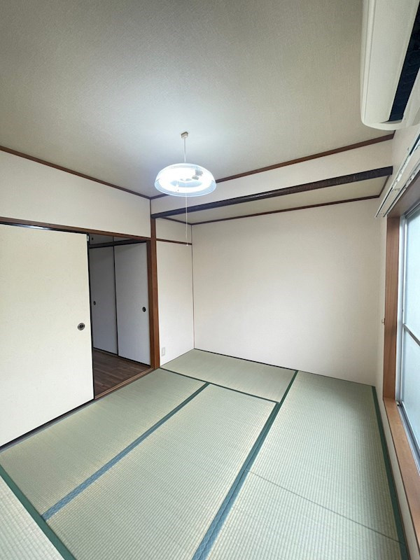 東須磨八木マンションの寝室|使い勝手のいい寝室です