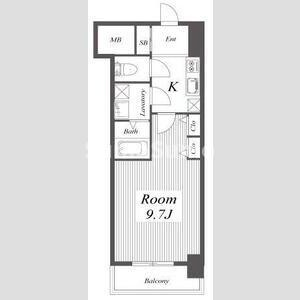 セイル淀屋橋の間取り