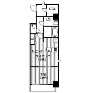 セイル淀屋橋の間取り