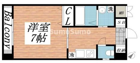 KHKコート板宿の間取り
