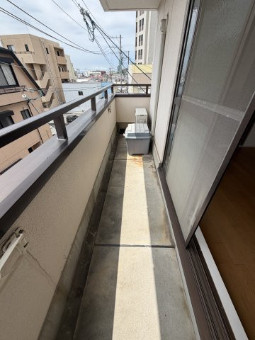 シマダハイムのバルコニー