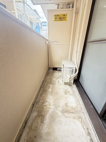 ハイツパーソンのバルコニー