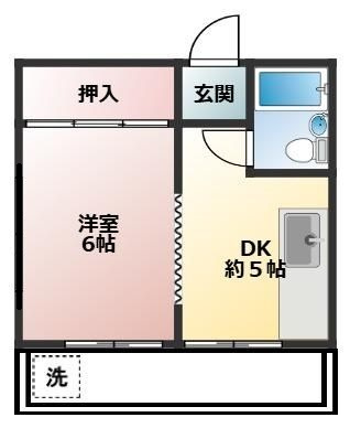 ハイツパーソンの間取り