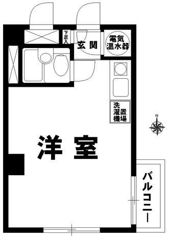 ライオンズマンション目黒第3の間取り