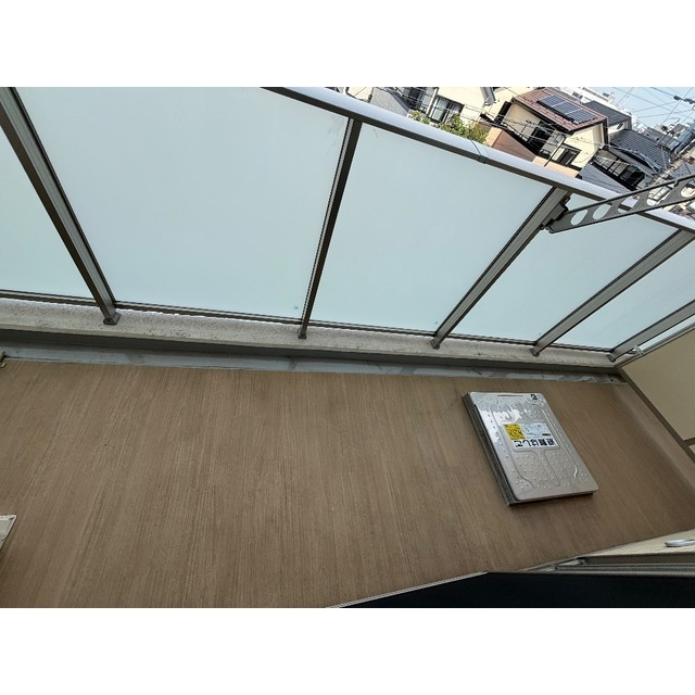 MQuarto新座のバルコニー|外からの目が気にならないバルコニーで洗濯物が干せます