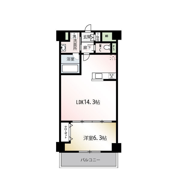 MQuarto新座の間取り