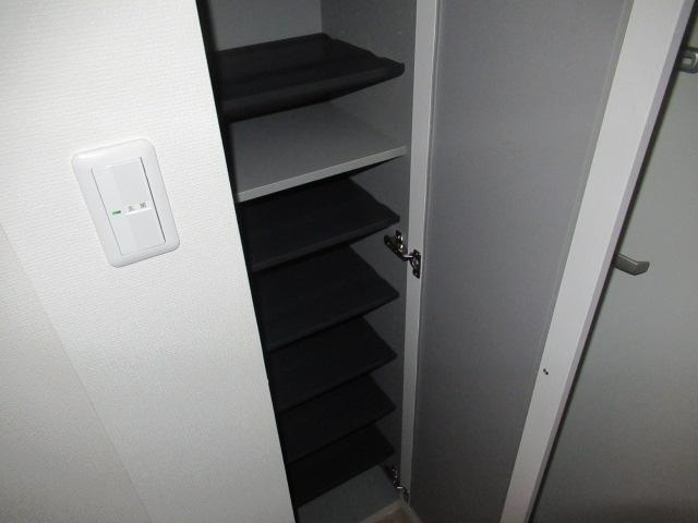 メゾン　ボヌールの収納|専用の収納スペースです